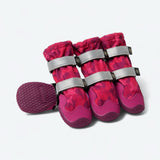 Hondenregenlaarsjes, Waterdichte hondenschoenen - Fuchsia Camo