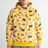De Australië hoodie voor mensen – Geel