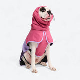Dog Raincoat - Pink Lilac Purple