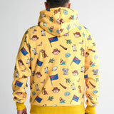 De Australië hoodie voor mensen – Geel
