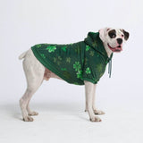 St. Patty's Human Hoodie - Donkergroen