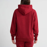 Essentiële menselijke hoodie - Bourgondië