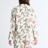 Kerst pyjama top - Maretak