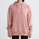 Essentiële menselijke hoodie - Stoffig roze