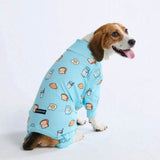 Human Pyjamabroek - Breakfast - Blauw