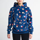 De Frankrijk hoodie voor mensen – Blauw