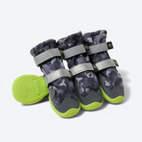 Hondenregenlaarsjes, Waterdichte hondenschoenen - Grijs Camo