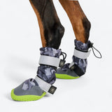 Flex Shell Waterproof Dog Boots - Grey Camo