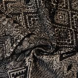 Bankhoes – Rustiek Boho Zwart