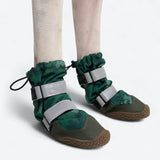 Flex Shell Waterbestendige Hondenlaarzen - Groen Camo