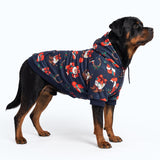 Christmas Dog Hoodie - Black Howdy Holidays||size:5XL