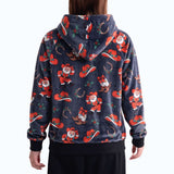 Christmas Human Hoodie - Black Howdy Holidays||size:S,M,L,XL,2XL