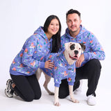 Christmas Human Hoodie - Snow Day Village||size:S,M,L,XL,2XL