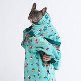 Hondenhoodie (velours zacht)