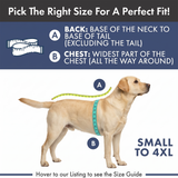Teal Navy Plush Fleece Dog Sweater||size:S,M,L,XL,2XL,3XL,4XL