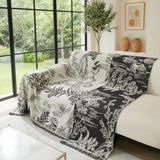 Lily Valley Black Couch Cover