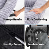 Luxe Bankhoes Hondenbed - Grijs