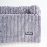 Grey Lux Couch Bed