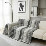 Mosaic Black Couch Cover