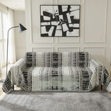 Mosaic Black Couch Cover