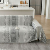 Mosaic Grey Couch Cover