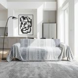 Mosaic Grey Couch Cover