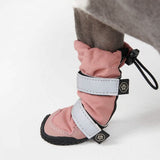 Flex Shell Waterproof Dog Boots - Pink