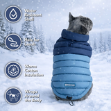 Blue PuffShield Jacket||size:S,M,L,XL,2XL,3XL,4XL