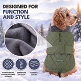 Green Quilted Winter Jacket||size:S,M,L,XL,2XL,3XL,4XL
