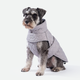 Grey Quilted Winter Jacket||size:M