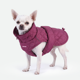 Magenta Quilted Winter Jacket||size:S