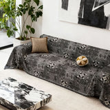 Rustic Boho Black Couch Cover