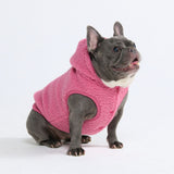 Teddy Sherpa Trui - Donkerroze