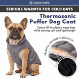 Grey Thermosonic Winter Jacket||size:S,M,L,XL,2XL,3XL,4XL