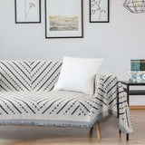Inca Grey Couch Cover