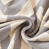 Boho Grey Couch Cover