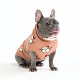 Gebreide kersttrui voor honden – Kerstman & Rudolf