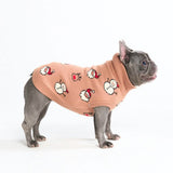 Gebreide kersttrui voor honden – Kerstman & Rudolf