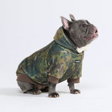 Concrete Wood Dog Hoodie - Moss