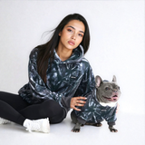 Concrete Wood hoodies voor mensen – Asfalt
