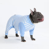 Hondenpyjama - Blauwe Strepen