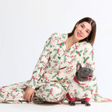 Kerst pyjamabroek - Maretak