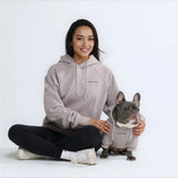 Essentiële menselijke hoodie - Klei