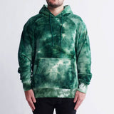 Fluwelen menselijke hoodie - Smaragdgroen
