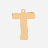 Eerste letter sieradenlabel - T
