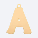 Eerste letter sieradenlabel - A