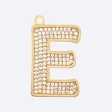 Eerste letter sieradenlabel - E