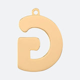 Eerste letter sieradenlabel - G