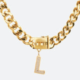 Eerste letter sieradenlabel - L