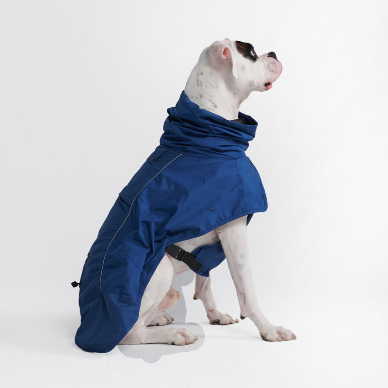 Breatheshield hondenregenjas - Koningsblauw